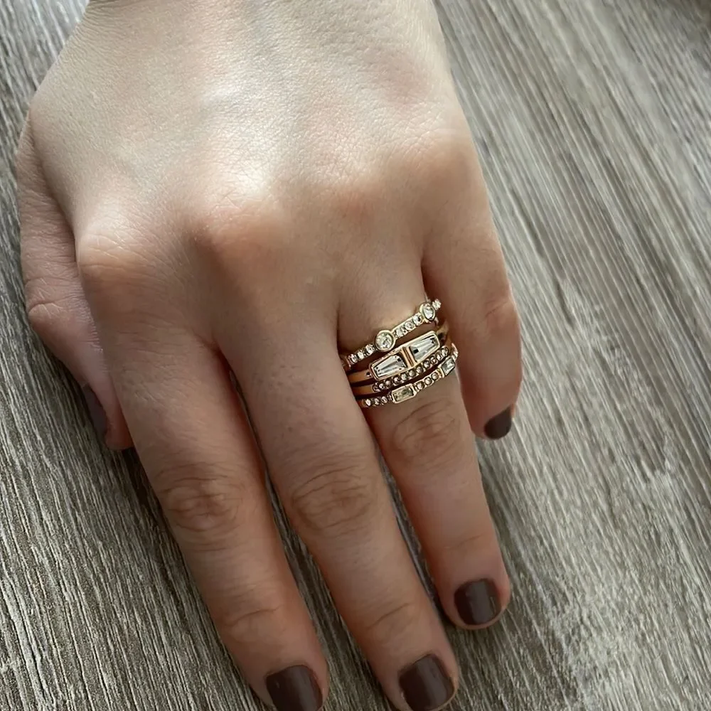 Stackable bohemian ring N39